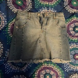 Altar’d State Denim Skirt, XS